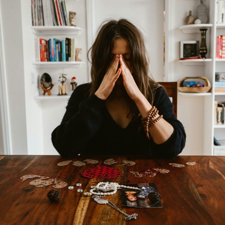 PTSD and General Trauma - Women head in hands